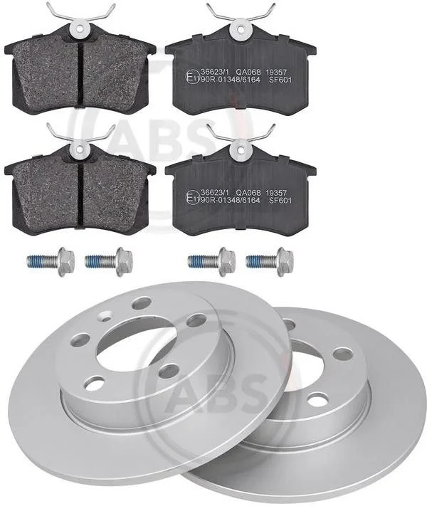 Диск тормозной задний для Audi A3/Seat Leon/Skoda Octavia/VW Bora