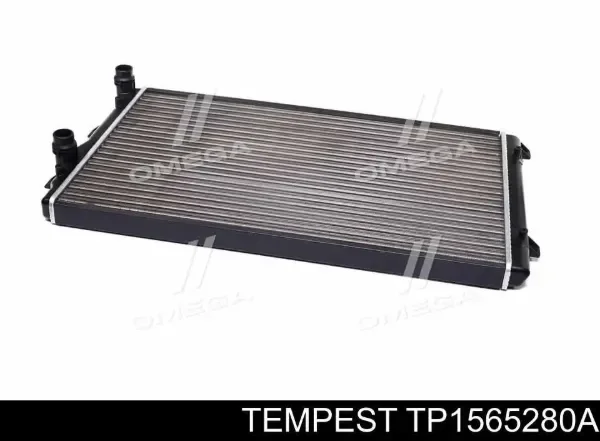Радіатор охолодження SKODA OCTAVIA/CADDY/PASSAT 04- (TEMPEST)