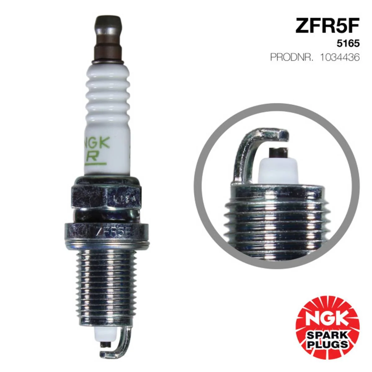 Свічка запалювання ZFR5F для KIA CEED (1.4,1.6) 07-, OPEL ASTRA H 2.0 04-, HYUNDAI i30 1.6 07-