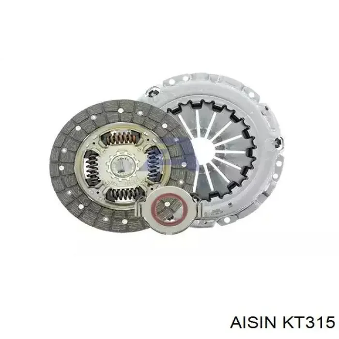 Зчеплення TOYOTA COROLLA 1.6 07- (AISIN)