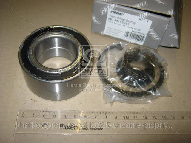 Підшипник маточини FORD FOGUS -04, FIESTA 02- передн. (RIDER)