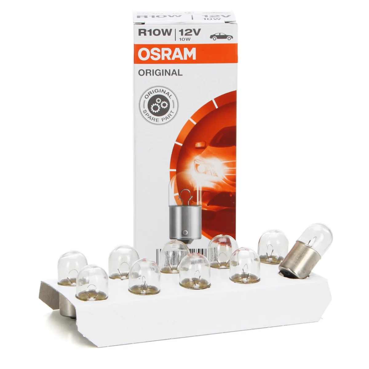 Лампа допоміжн. освітлення R10W 12V 10W ВА15s