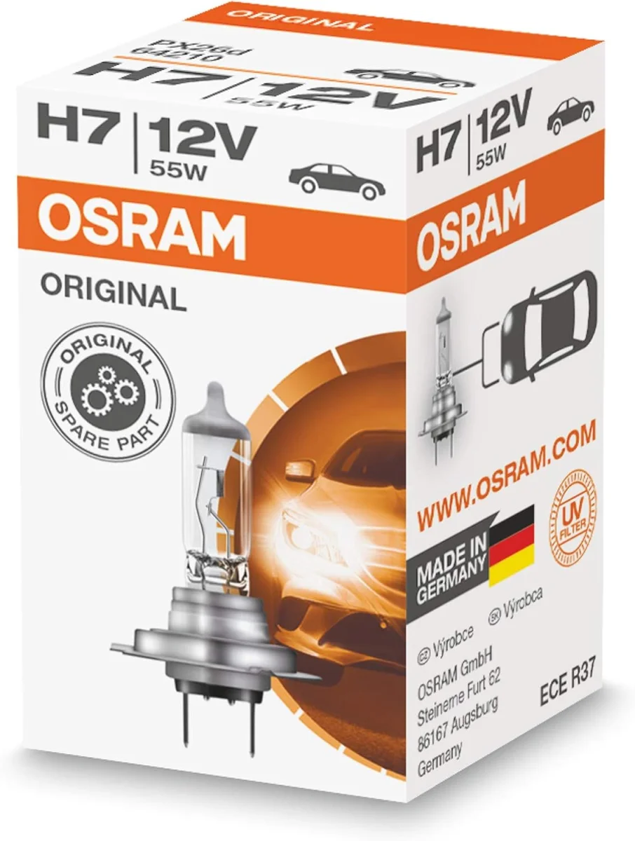 Лампа фарна H7 12v 55w Px26d