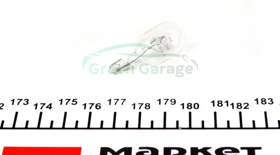 Лампа розжарювання T15 12V 16W W16W W2, 1x9, 5d