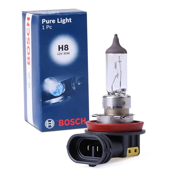 Лампа розжарювання H8 12V 35W PGJ19-1 PURE LIGHT