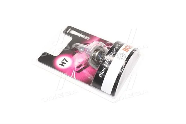 Лампа розжарювання H7 12V 55W PX26d GigaLight +150 (blister 1шт)