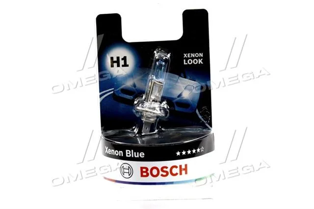 Лампа розжарювання H1 12V 55W P14,5s XENON BLUE