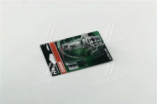 Лампа фарна H4 12V 60/55W P43t ULTRA LIFE 1шт.blister