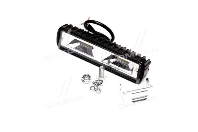 Фара LED прямокутна (chip COB) 48W 6000K (2 діоди) (15см х 4см х 4см) алюм. корп. <ДК>