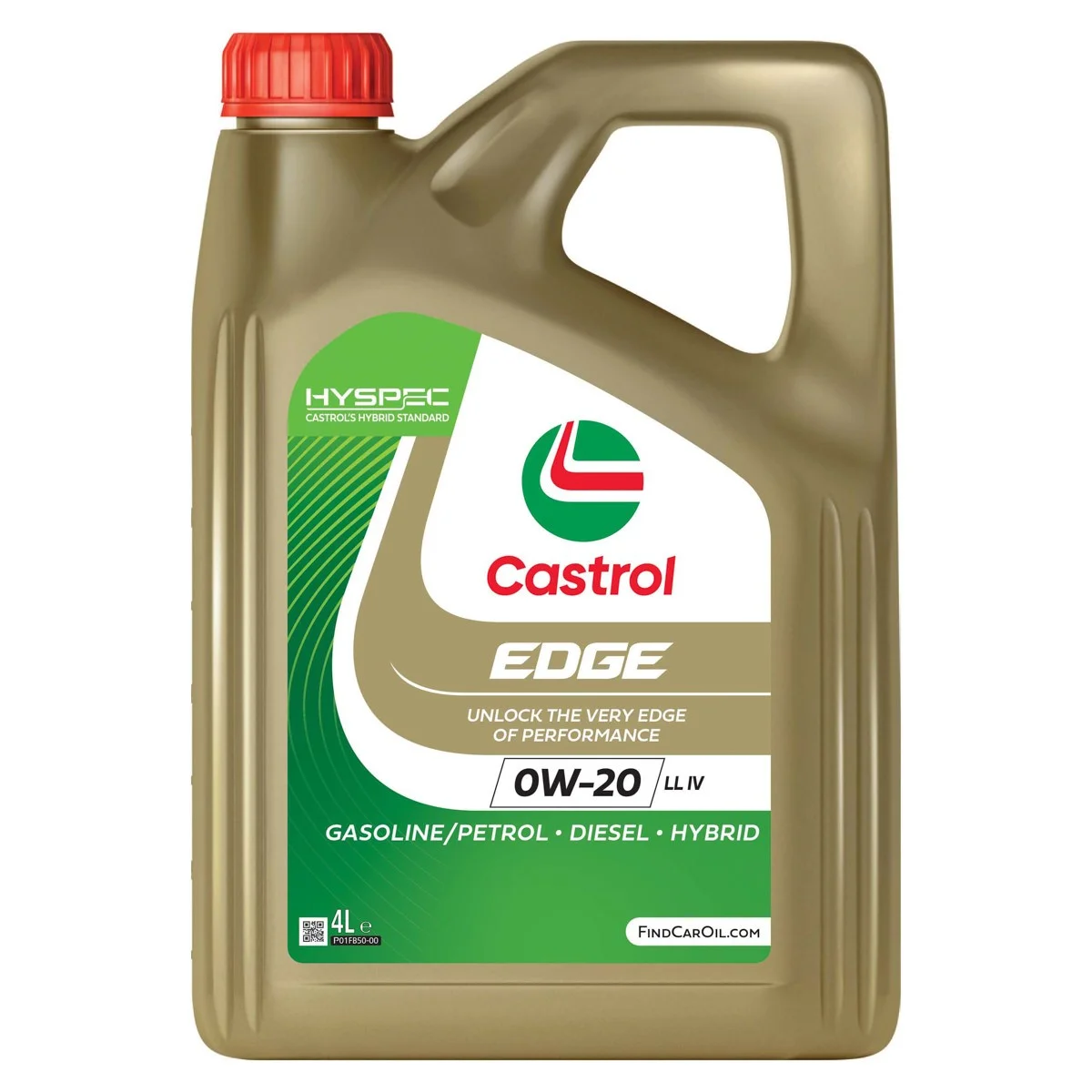 Олива моторна Castrol EDGE 0W-20 LL IV (Каністра 4л)