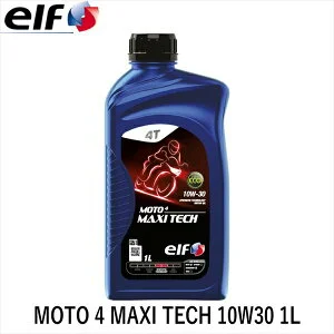 Олива моторна ELF MOTO 4 MAXI TECH 10W-30 (Каністра 1л)