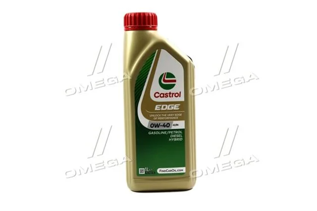 Олива моторна Castrol EDGE 0W-40 А3/В4 (Каністра 1л)