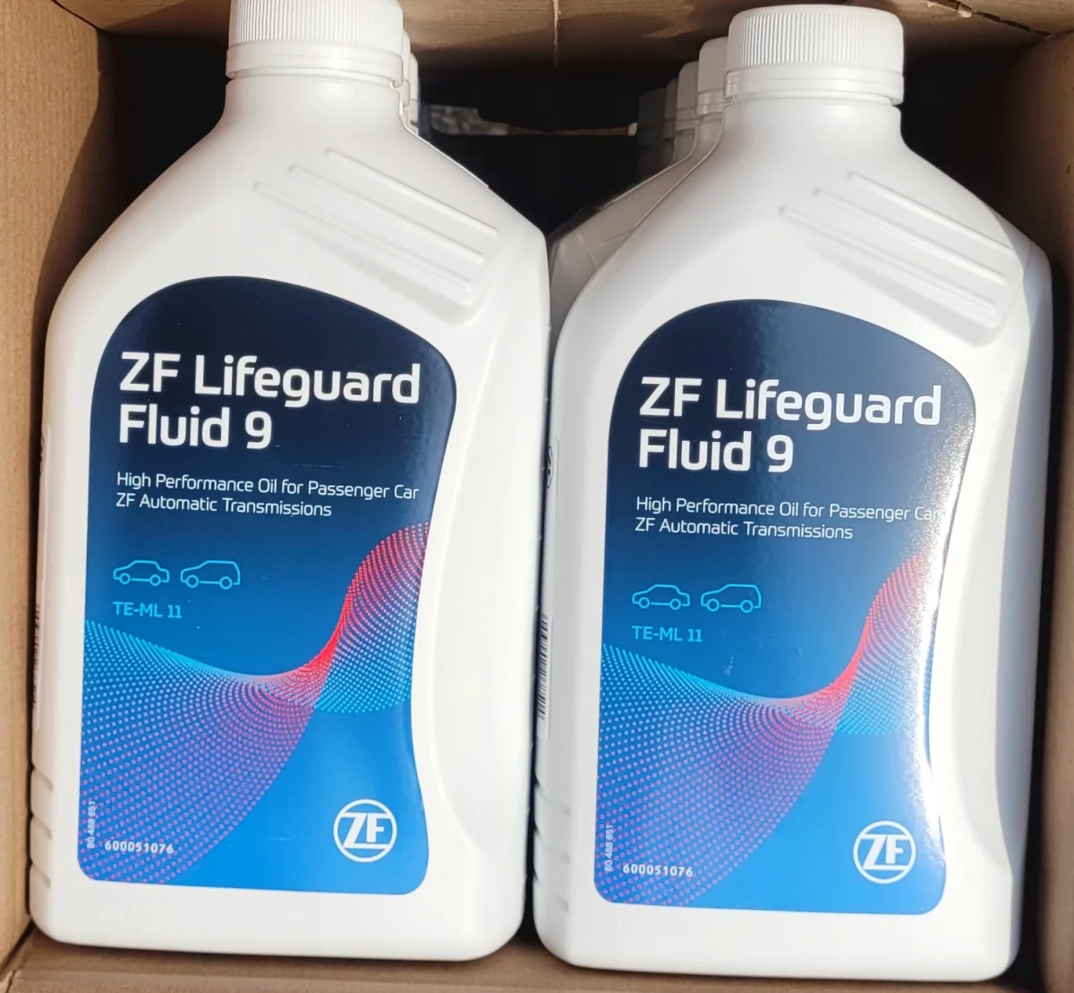 Масло трансмиссионное ZF LIFEGUARDFLUID 9 - 1л