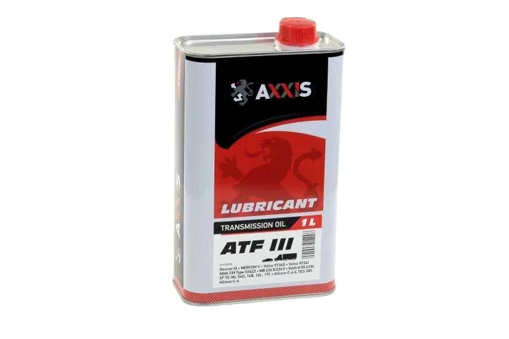 Олива трансміс.(червоне) AXXIS ATF 3 (Каністра 1л)