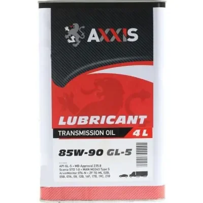 Олива трансміс. AXXIS 85w-90 (Каністра 4л)