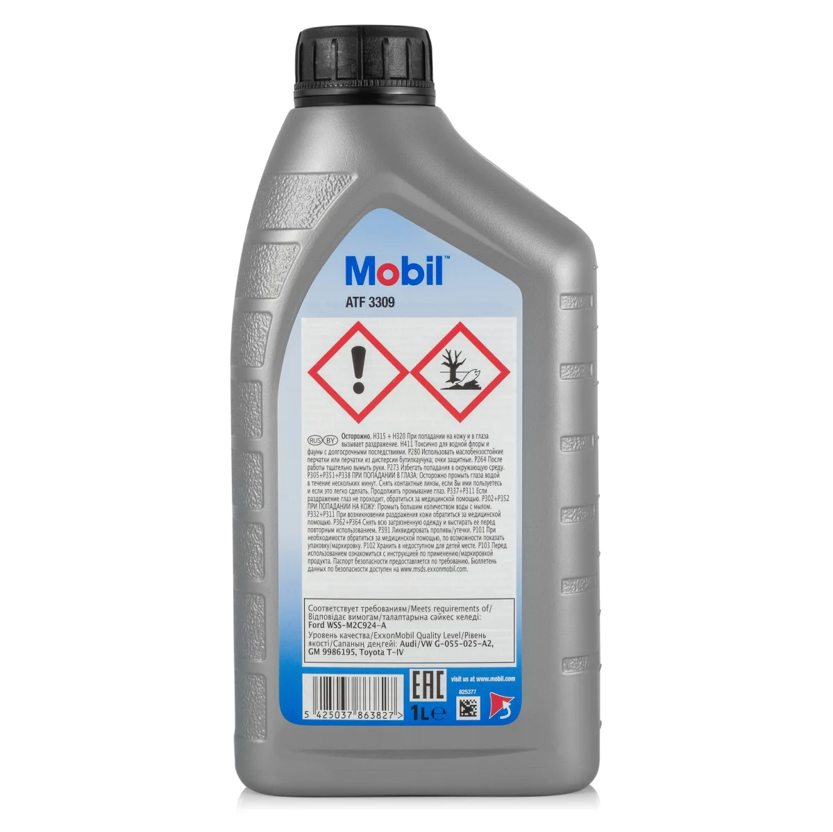 Олива трансміс. Mobil ATF 3309 (Каністра 1л)