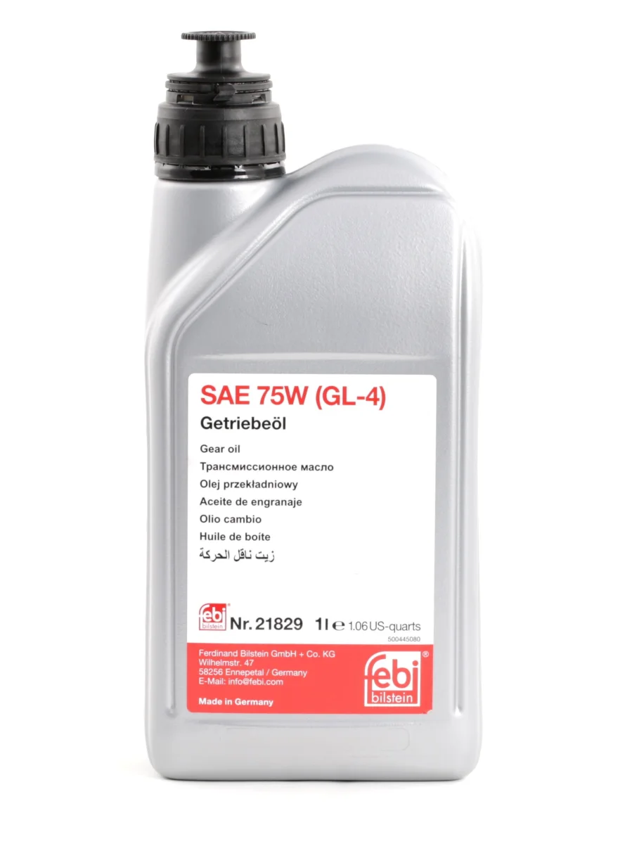 Олива трансміс. FEBI SAE 75W GL-4 (Каністра 1л)