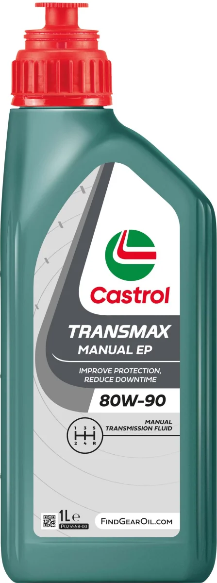 Олива трансміс. Castrol TRANSMAX MANUAL EP 80W-90 (Каністра 1л)