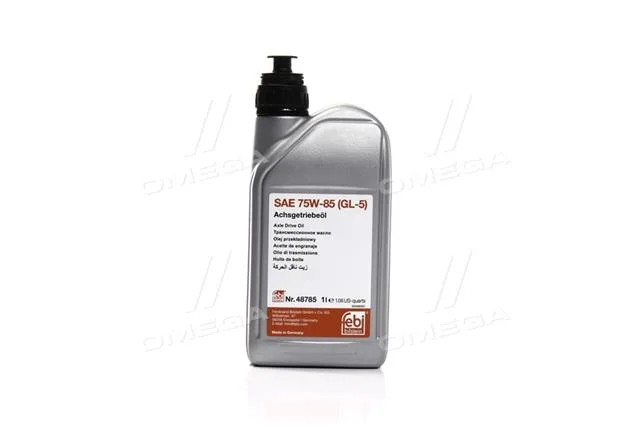 Олива трансміс. FEBI SAE 75W-85 GL-5 (Каністра 1л)