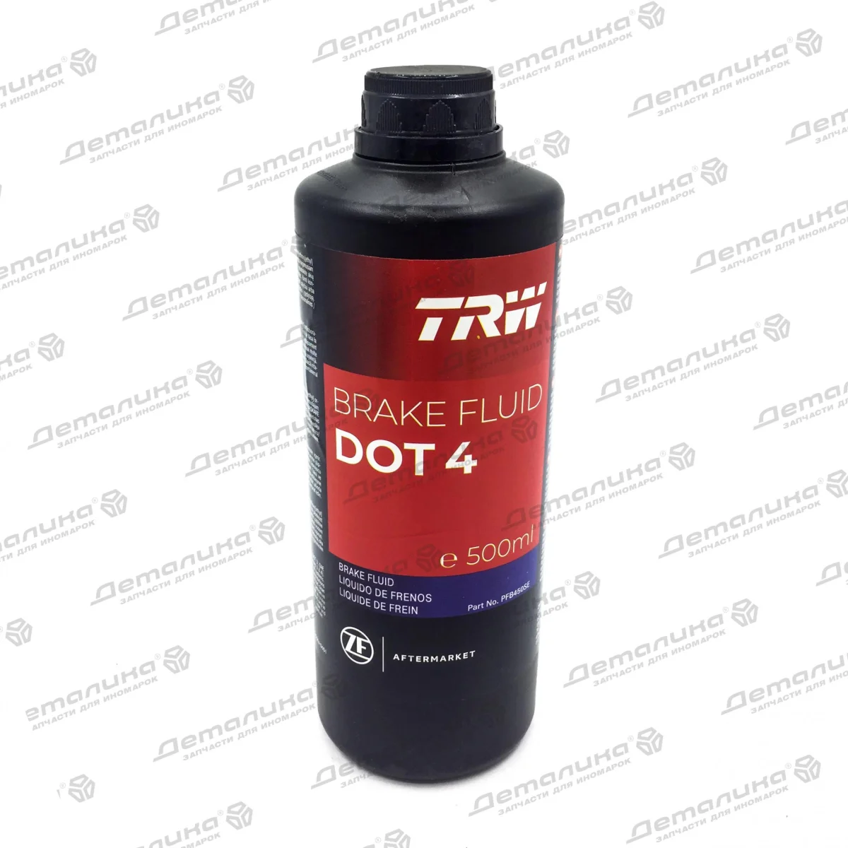 Жидкость тормозная DOT4 0,5л