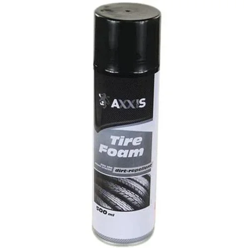 Очищувач шин пінний (чорнильник покришок) 500ml <AXXIS>