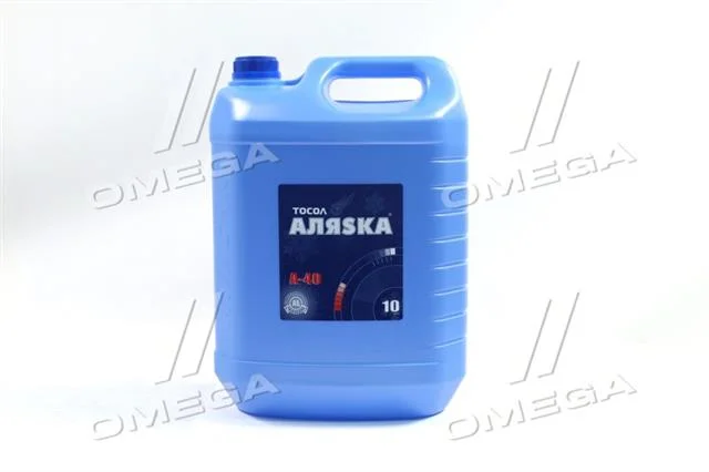 Тосол Аляска А-40 (-30С) (Каністра 10л)