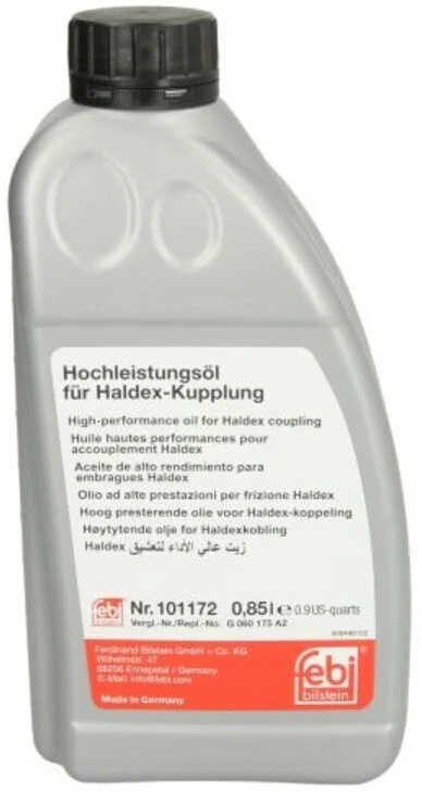 Олива для муфти FEBI (Haldex) VW TL 52175-Y (Каністра 0,85 л)