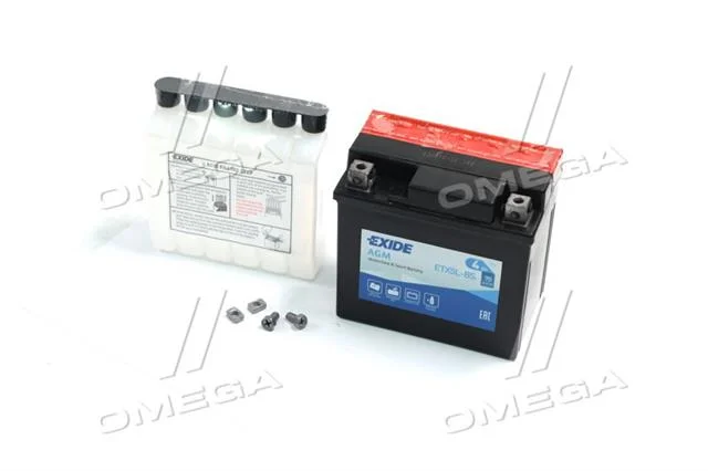 Акумулятор 4Ah-12v Exide AGM (113х70х105), R, EN70