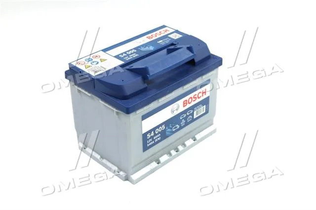 Акумулятор 60Ah-12v BOSCH (S4005) (242x175x190),R,EN540