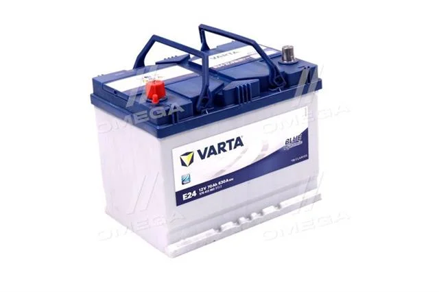 Акумулятор 70Ah-12v VARTA Dynamic SLI (E24) (261х175х220),L,EN630 Азія