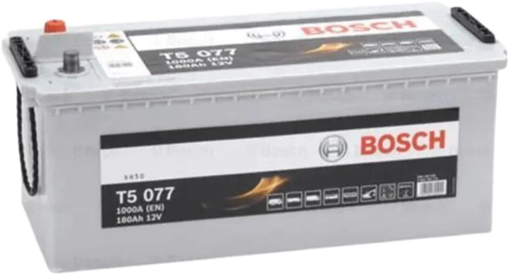 Акумулятор 180Ah-12v BOSCH (T5077) (513x223x223),полярність зворотна (3),EN1000