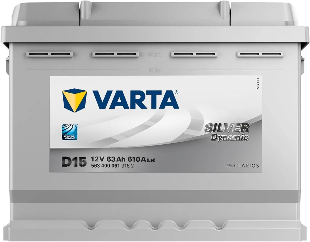 Акумулятор 63Ah-12v VARTA Dynamic SLI (D15) (242x175x190),R,EN610