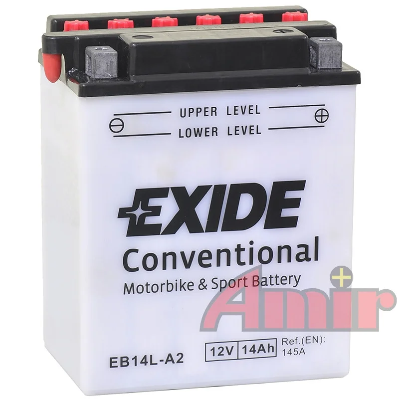 Акумулятор 14Ah-12v Exide (EB14L-A2) (134х89х166) R, EN145
