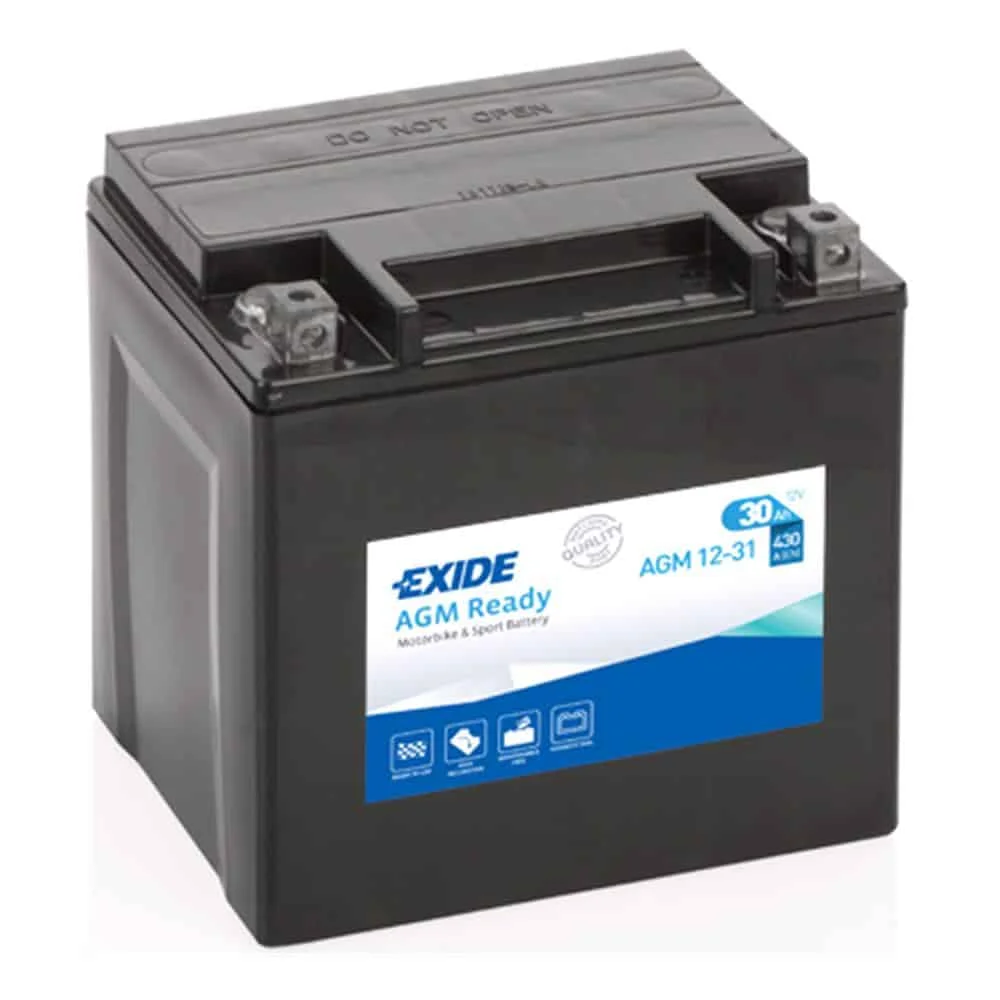 Акумулятор 30Ah-12v Exide AGM (166х126х175), R, EN430