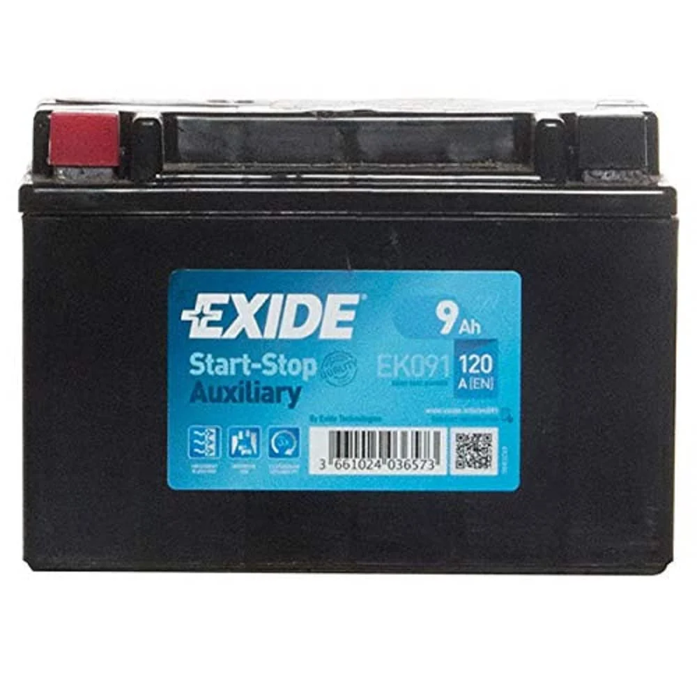 Акумулятор 9Ah-12v Exide AGM AUXILIARY (150х90х105),L,EN120