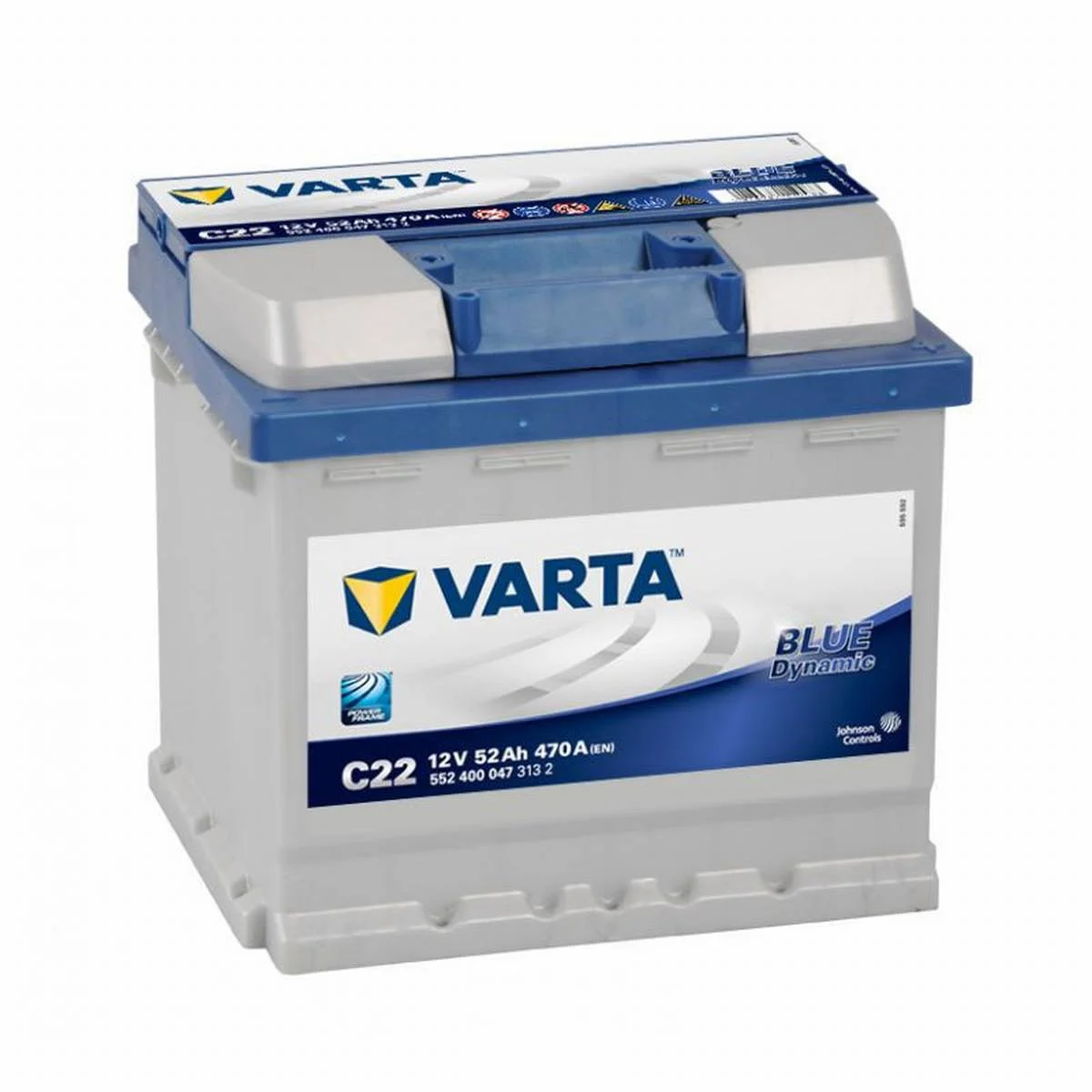 Акумулятор 52Ah-12v VARTA Dynamic SLI (C22) (207x175x190),R,EN470