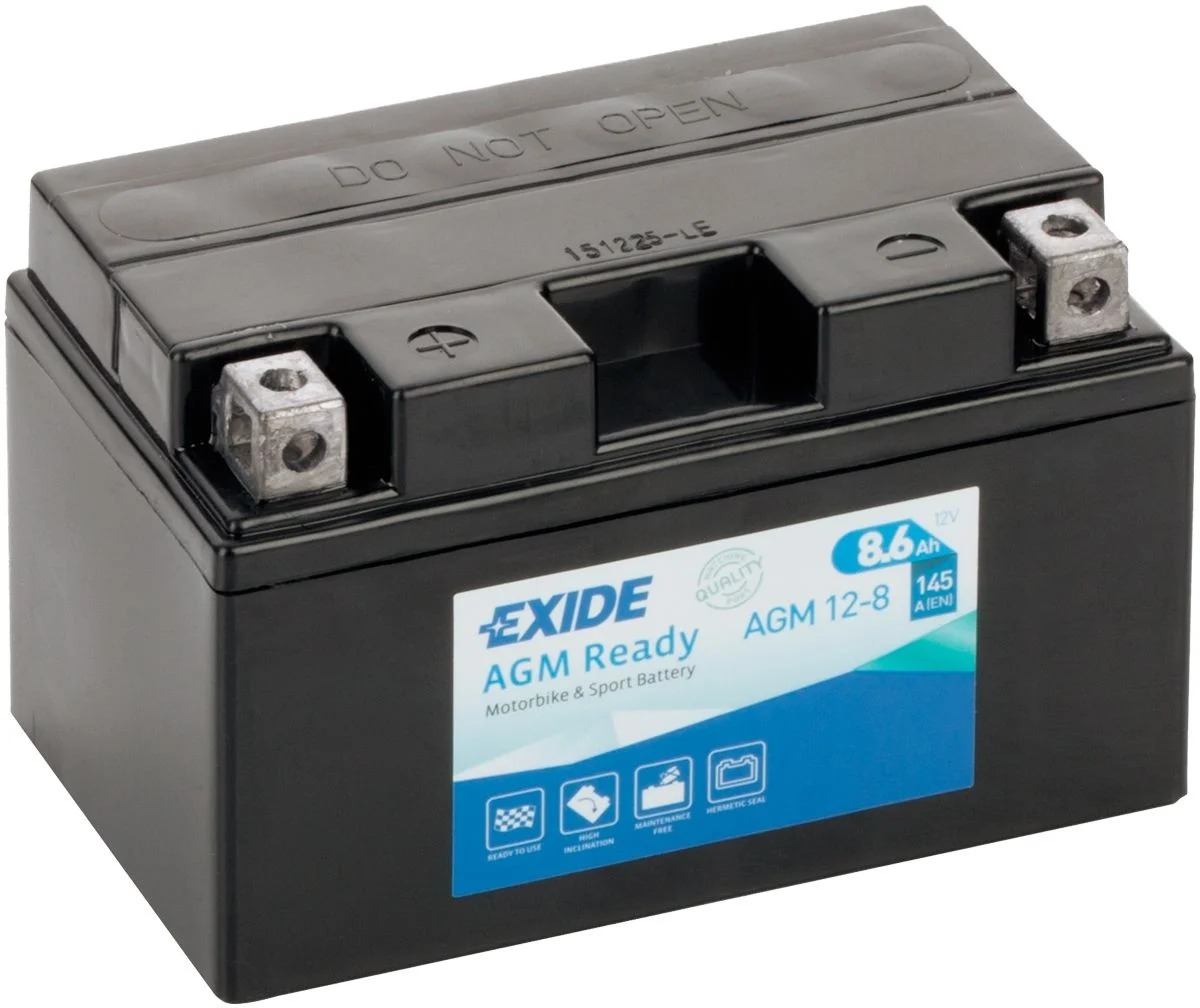 Акумулятор 8,6Ah-12v Exide AGM (150х87х93), L, EN145