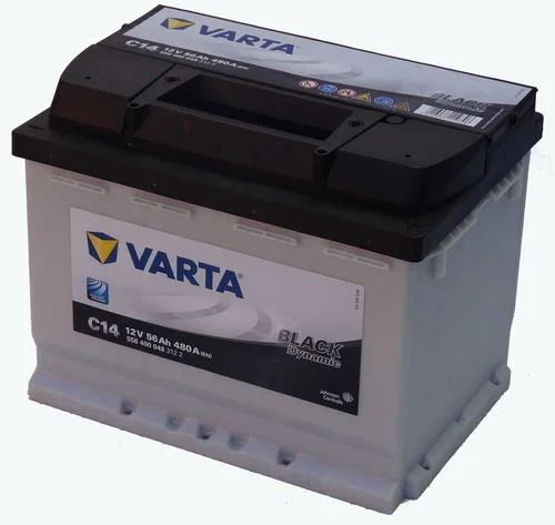 Акумулятор 56Ah-12v VARTA Dynamic SLI (C14) (242х175х190),R,EN480