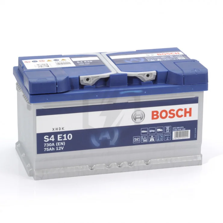 Акумулятор 75Ah-12v BOSCH EFB (S4E10) (315x175x175),R,EN730