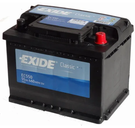 Акумулятор 55Ah-12v Exide CLASSIC (242х175х190), R, EN460