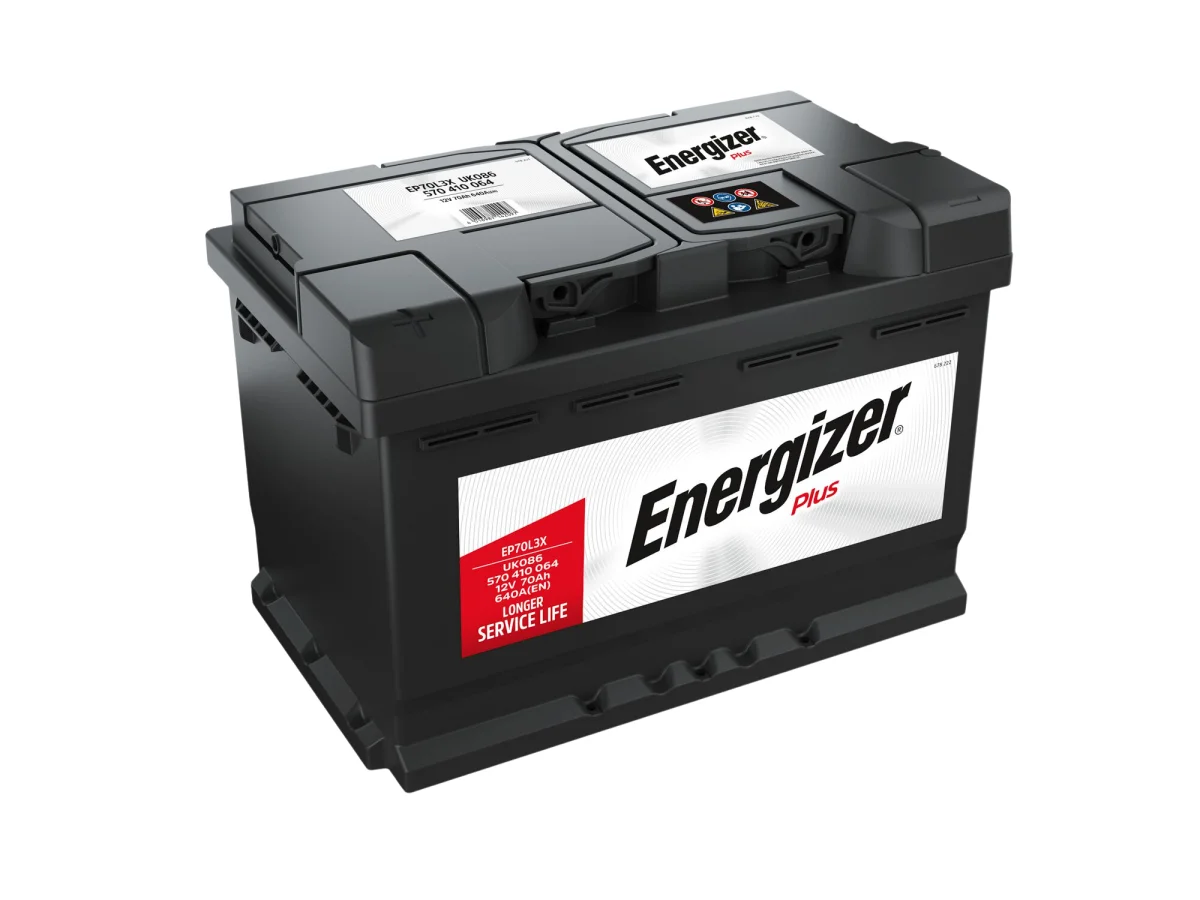 Акумулятор 70Ah-12v Energizer Plus (278х175х190), L, EN640