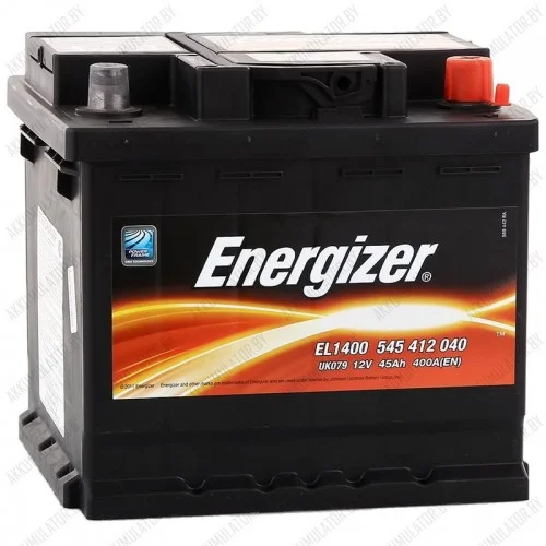 Акумулятор 45Ah-12v Energizer (207х175х190), R, EN400