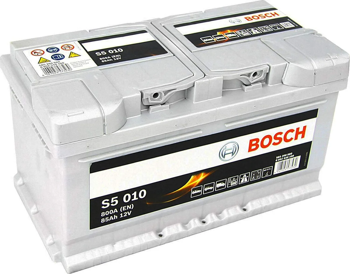 Акумулятор 85Ah-12v BOSCH (S5010) (315x175x175),R,EN800