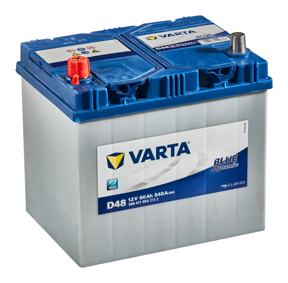 Акумулятор 60Ah-12v VARTA Dynamic SLI (D48) (232х173х225),L,EN540 Азія