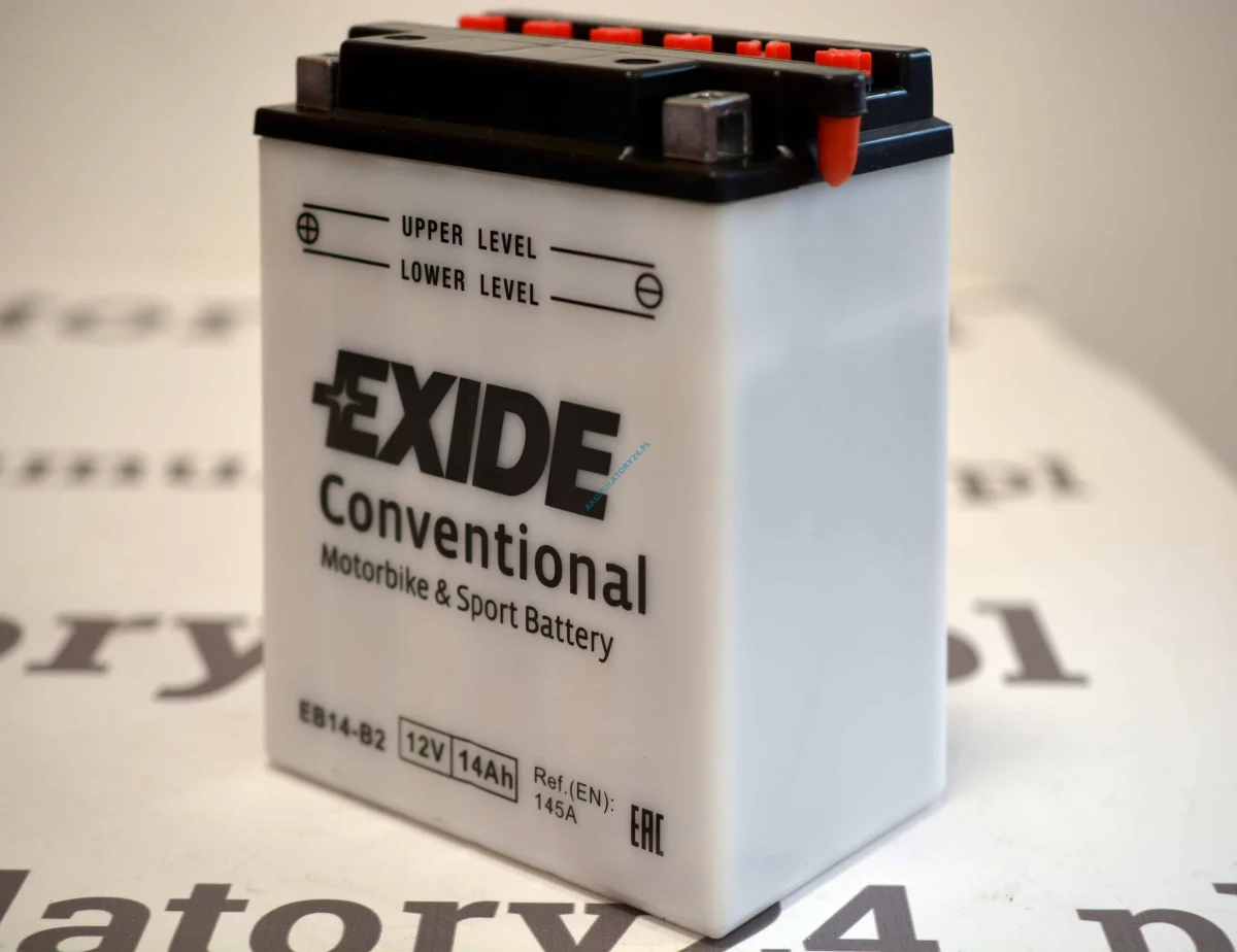 Акумулятор 14Ah-12v Exide (EB14-B2) (134х89х166) L, EN145
