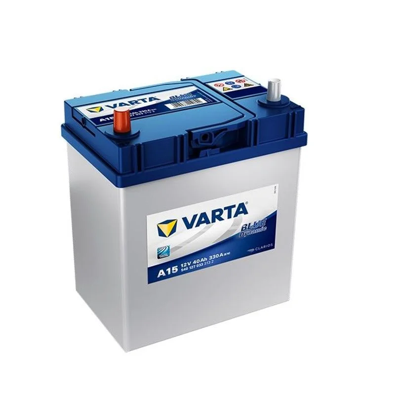 Акумулятор 40Ah-12v VARTA Dynamic SLI (A15) (187х127х227),L,EN330 Азія тонкі клеми