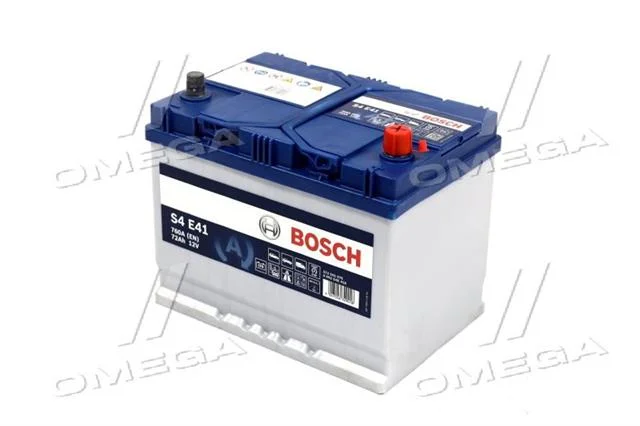 Акумулятор 72Ah-12v BOSCH EFB (S4E41) (261x175x219),R,EN760 Азія