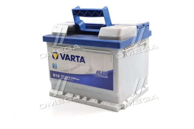 Акумулятор 44Ah-12v VARTA Dynamic SLI (B18) (207х175х175),R,EN440