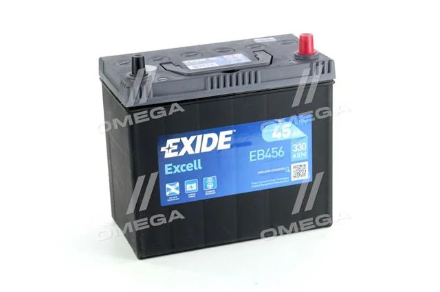 Акумулятор 45Ah-12v Exide EXCELL(237х127х227),,R,EN330 Азія тонк.клеми