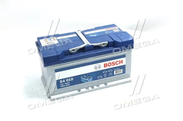 Акумулятор 80Ah-12v BOSCH (S4010) (315x175x175),R,EN740